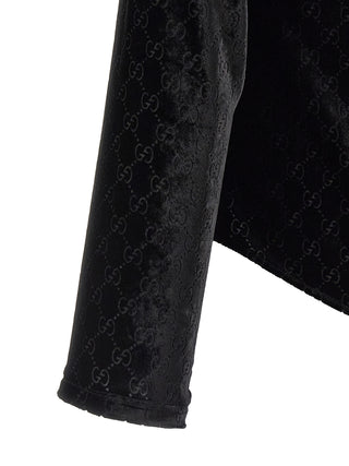 Gucci Black Viscose Blouse