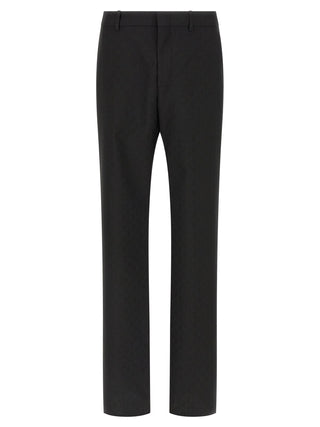 Gucci Black Polyester Dress Pants