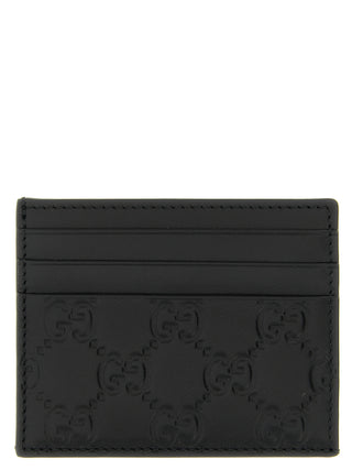 Gucci Black Calfskin Cardholder