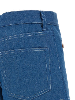 Gucci Denim Bermuda Shorts