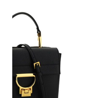 Coccinelle Black Calf Leather Handbag