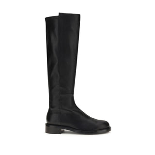 Stuart Weitzman Brown Calf Leather Over The Knee