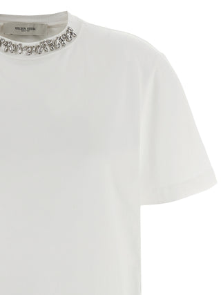 Golden Goose White Cotton T-Shirt