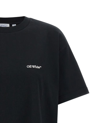 Off-White Black Cotton T-Shirt