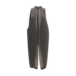 Rick Owens Long Wool Shearling Vest
