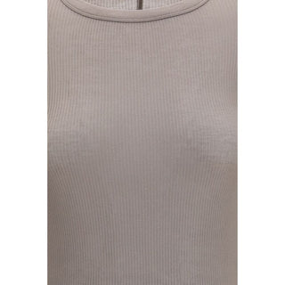 Rick Owens Gray Viscose Long Sleeve T-Shirt
