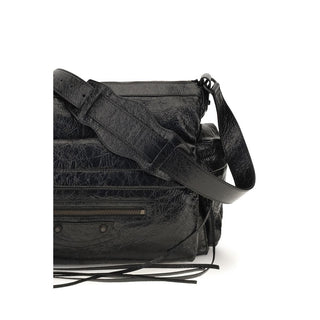 Balenciaga Black Lamb Shoulder Bag