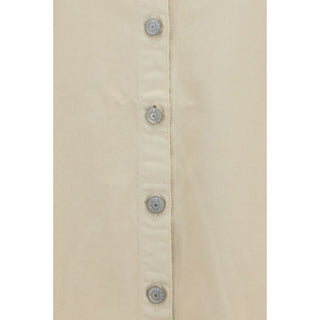 Magda Butrym Beige Denim Shirt