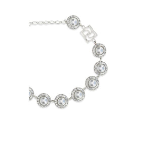 Magda Butrym Silver Metal Necklace