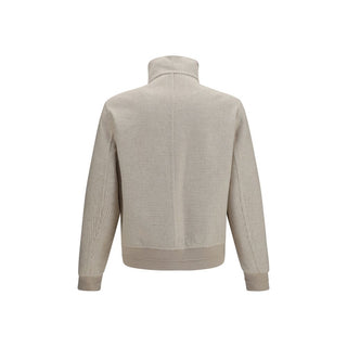 Brunello Cucinelli Beige Cashmere Full-Length Jacket