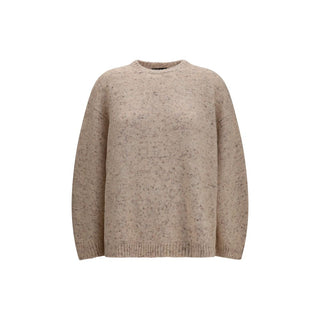 Fabiana Filippi Beige Wool Oves Aries Sweatshirt