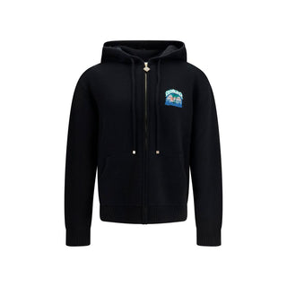 Casablanca Black Wool Sweatshirt