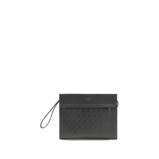 Ferragamo Black Calf Leather Shoulder Bag