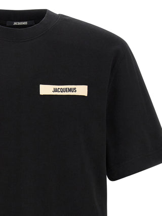Jacquemus Black Cotton T-Shirt