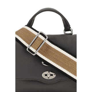 Zanellato Gray Calf Leather Handbag