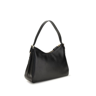 Prada Black Calf Leather Shoulder Bag