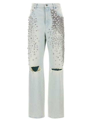 Golden Goose Blue Cotton Jeans Denim