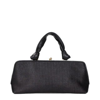 Jil Sander Raffia Handbag