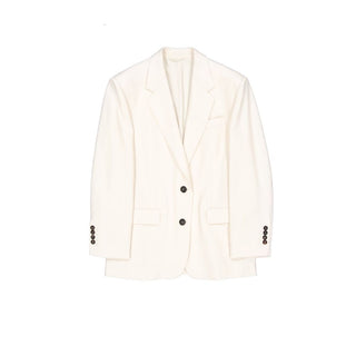 Brunello Cucinelli White Viscose Blazer