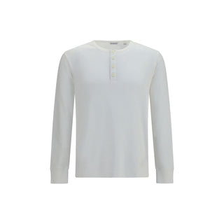 Burberry White Cotton Long Sleeve T-Shirt
