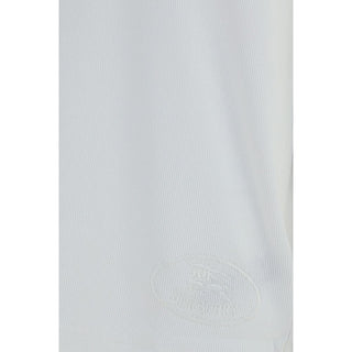 Burberry White Cotton Long Sleeve T-Shirt
