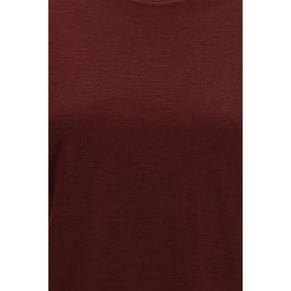 Thom Browne Bordeaux Wool Oves Aries T-Shirt