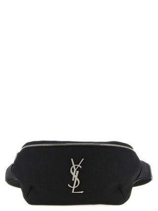 Saint Laurent Black Lamb Leather Crossbody Bag