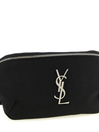 Saint Laurent Black Lamb Leather Crossbody Bag