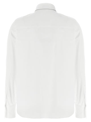 Brunello Cucinelli White Cotton Blouse