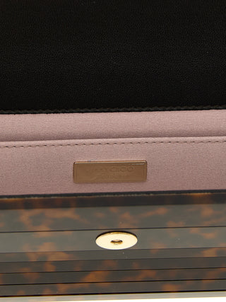 Jimmy Choo Beige Polyester Clutch Bag