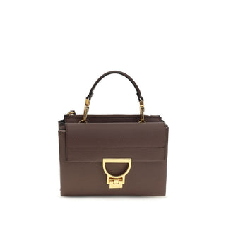 Coccinelle Brown Calf Leather Handbag