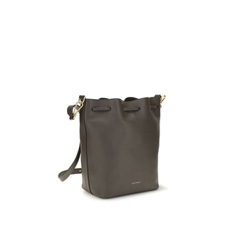 Coccinelle Brown Calf Leather Shoulder Bag