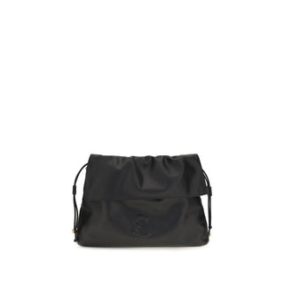 Coccinelle Black Calf Leather Shoulder Bag