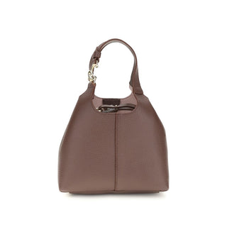 Coccinelle Beige Calf Leather Shoulder Bag