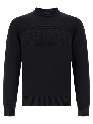 Gucci Black Cotton Cardigan