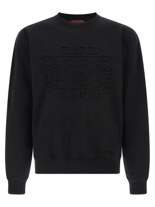 Gucci Black Cotton Sweatshirt