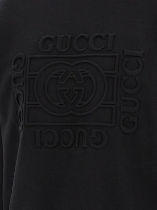 Gucci Black Cotton Sweatshirt