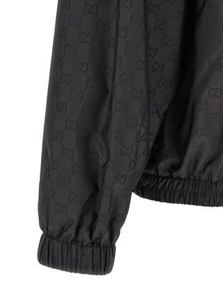 Gucci Black Polyamide Shell Jacket
