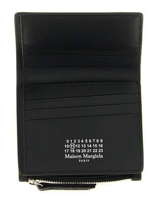 Maison Margiela Black Calfskin Cardholder
