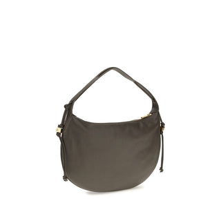 Coccinelle Brown Calf Leather Shoulder Bag