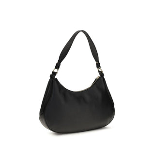 Coccinelle Black Calf Leather Shoulder Bag