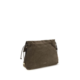 Coccinelle Brown Calf Leather Shoulder Bag