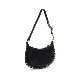 Isabel Marant Black Calf Leather Shoulder Bag