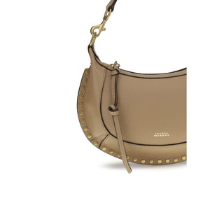 Isabel Marant Beige Calf Leather Shoulder Bag