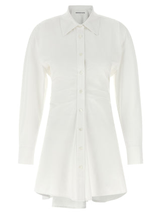 Alexander Wang White Cotton Short Dress