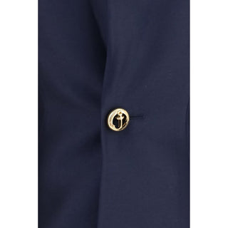 Balenciaga Blue Wool Oves Aries Casual Dress