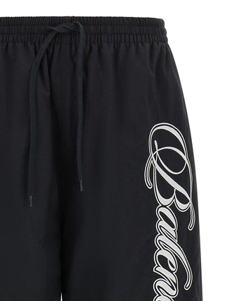 Balenciaga Multicolor Polyamide Athletic Pants