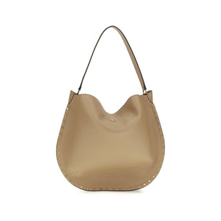 Isabel Marant Beige Calf Leather Shoulder Bag