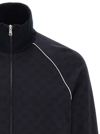 Gucci Blue Polyamide Sweatshirt