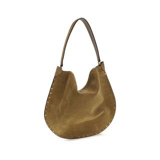 Isabel Marant Brown Calf Leather Shoulder Bag